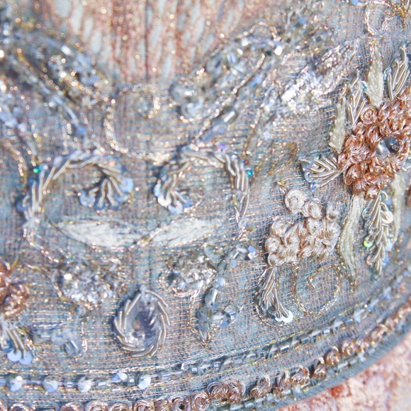 SOLD Fantasy Couture Bustier Corset Sample - Picture 3 of 5